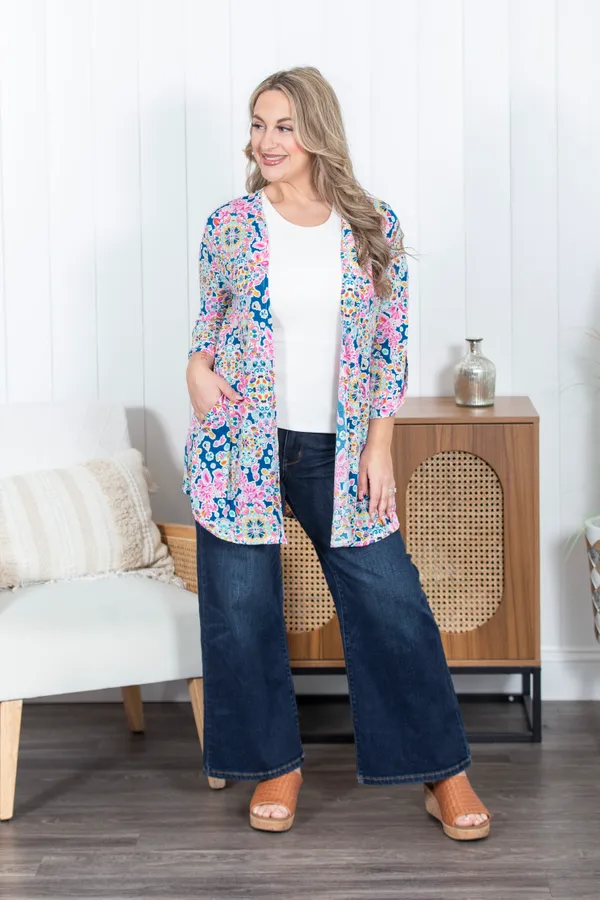 Liz Printed Cardigan - Image 16