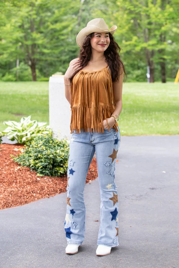 Oli And Hali Star Patchwork Jeans - Image 5