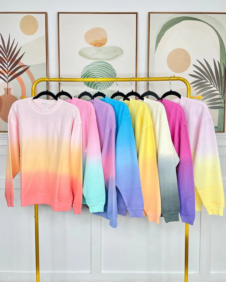 Ombre Cozy Summer Nights Sweatshirt - Image 3