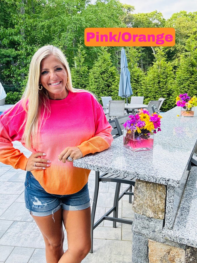 Ombre Cozy Summer Nights Sweatshirt - Image 5