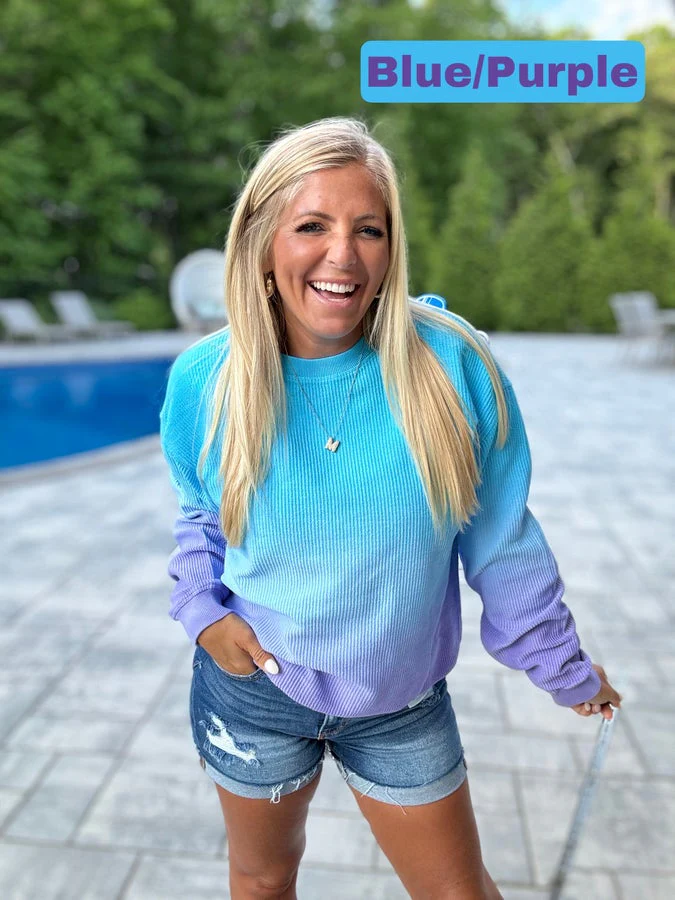 Ombre Cozy Summer Nights Sweatshirt - Image 8