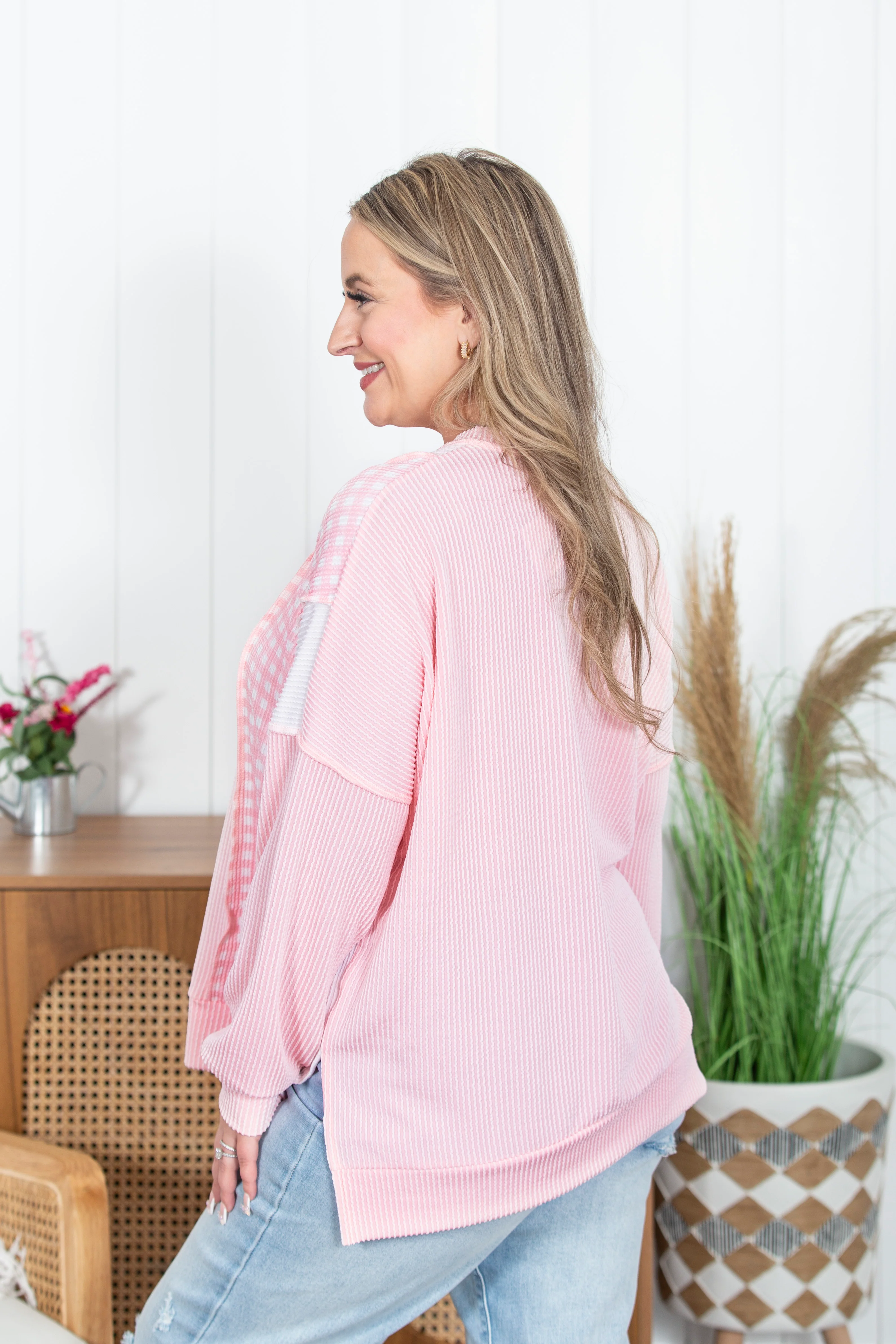 Springtime Plaid Top - Image 4