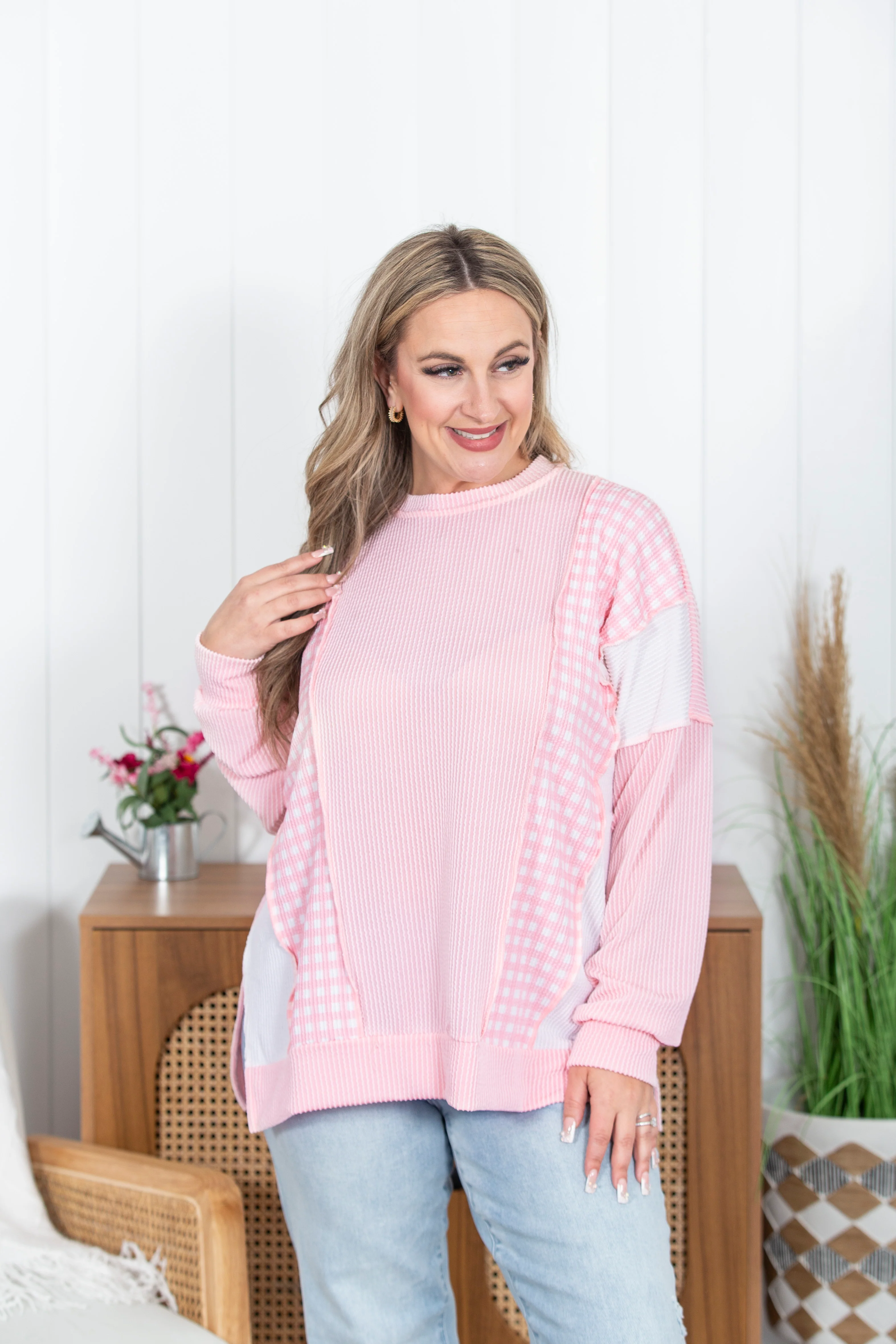 Springtime Plaid Top - Image 6