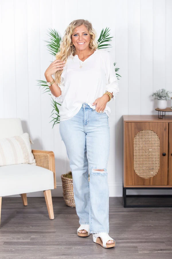 The Christina Back Destroy Judy Blue Jeans - Image 3